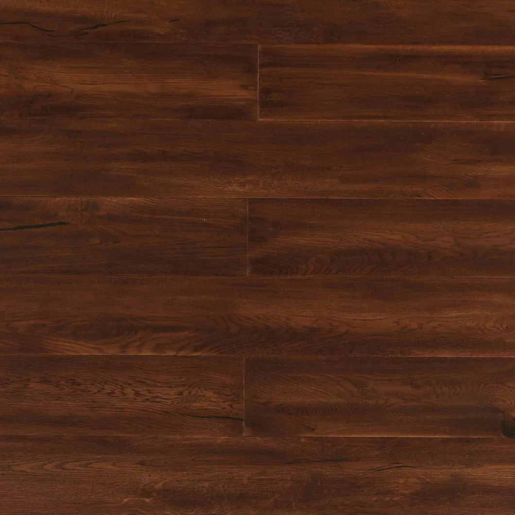 Glazed Handscraped European Oak Engineered Hardwood Flooring
