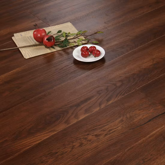 Glazed Handscraped European Oak Engineered Hardwood Flooring