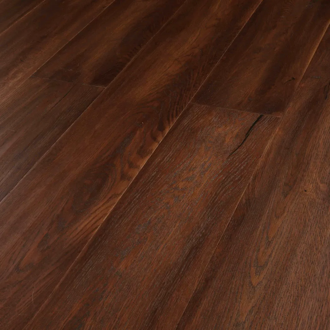 Glazed Handscraped European Oak Engineered Hardwood Flooring