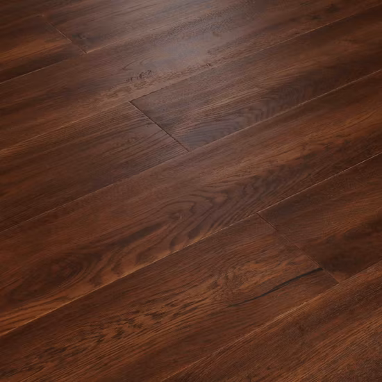 Glazed Handscraped European Oak Engineered Hardwood Flooring