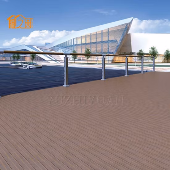 Good Price 3D Wood Grain Texture Wood Plastic Composite Decks WPC Composite Decking Engineered Flooring