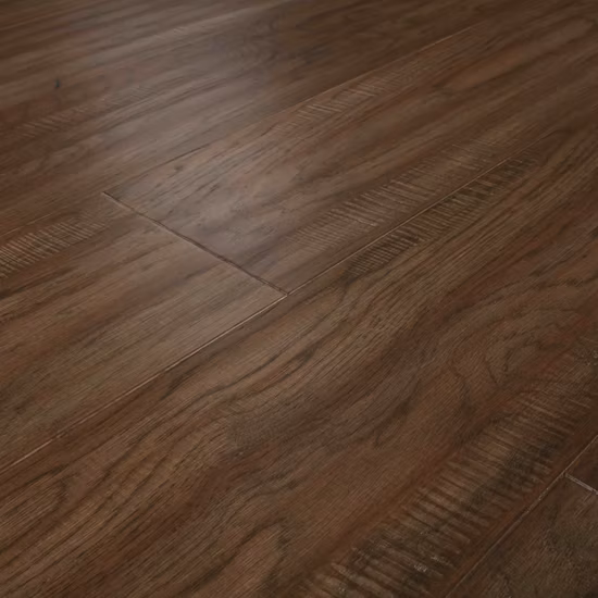 Hardness Couple with Glazed Finish Hickory Engineered Hardwood Flooring